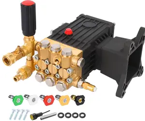 Garvee High Pressure Water Pump, 4400 Psi,4 Gpm – 1" Shaft Horizontal Plunger, Power Washer Pump, Parts Washer Pump Replacement Compatible with Simpson, Ryobi, Subaru, Craftsman