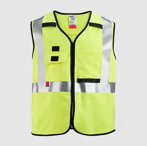 Milwaukee 48-73-5304 4XL/5XL Class 2 High Visibility Yellow Safety Vest