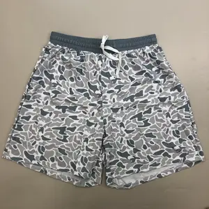 Adult men swim shorts beach wear swim wear summer camo bottom bathing shorts