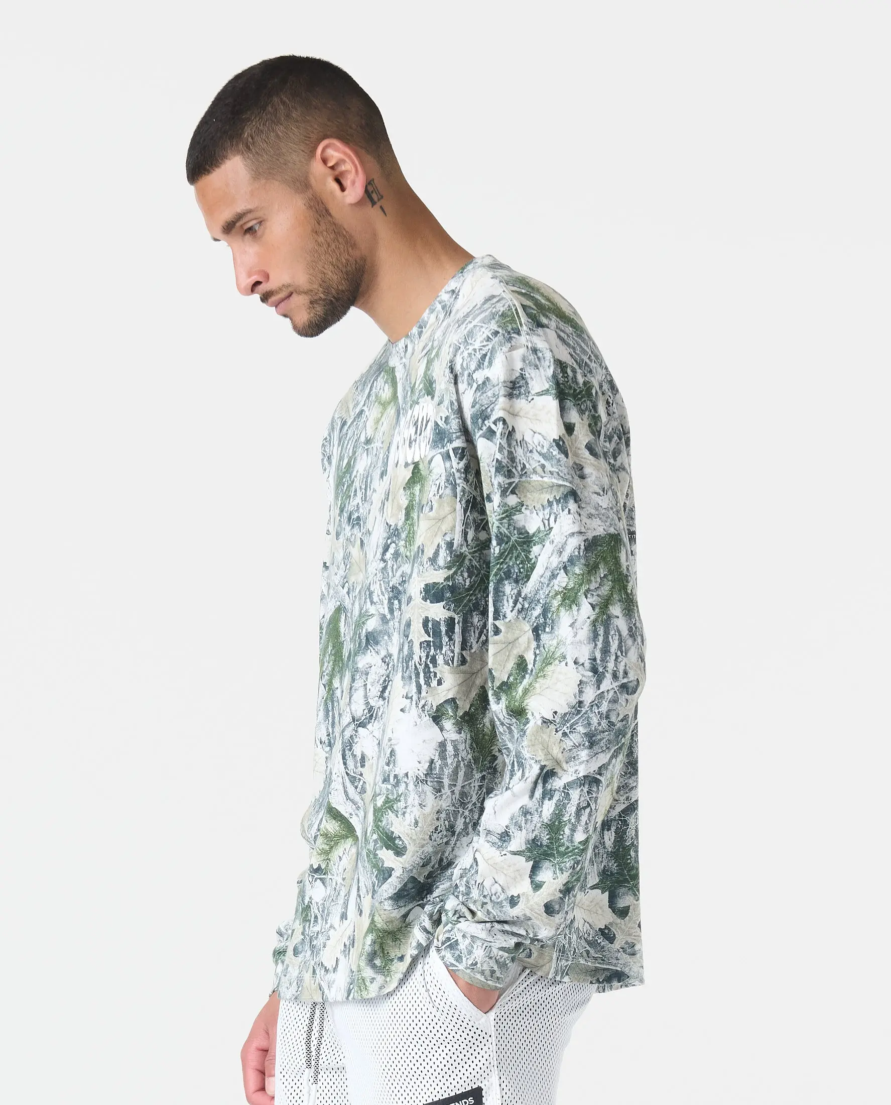 Fairfax Oversized Long Sleeve Tee Wavy Legends, Medium
