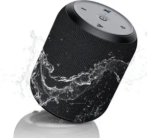 NOTABRICK Bluetooth Speakers 15W Portable Speakers Bluetooth Wireless V5.0 with Stereo Sound Active Extra Bass IPX6 Waterproof Shower Speaker Double Pairing for Party Home Theater Game Theater