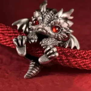 Punk Style Dragon Design Adjustable Bracelet, Fashionable Jewelry for Party, Trendy Daily Clothing Decor, Exquisite Birthday Gift