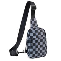 Black And Gray Plaid