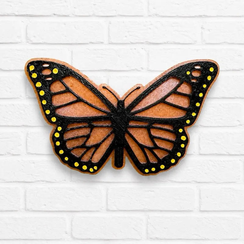 Butterfly Car Freshie Air Freshener | Handmade Aroma Bead Car Freshie | Long Lasting Car Scent