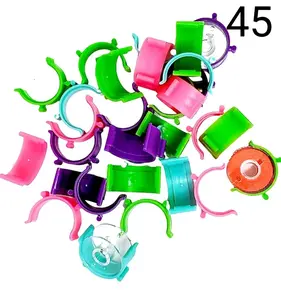 45-90-120 Piece Bobbin Holder Set for Sewing Machines - Bobbin Clamps for Organizing Threads and Avoiding Tangles