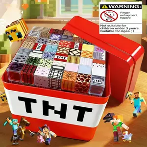 Magnetic Blocks Building Set, Educational Puzzle Toy for Kids, Brain-Boosting Construction Game, Fun Learning Activity for Children