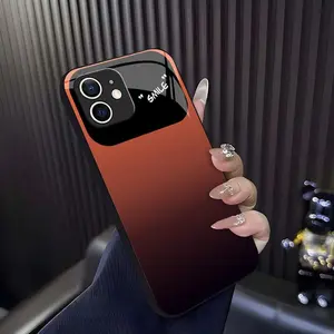 Aesthetic Gradient Phone Case for【iPhone 11】, Anti-Scratch Hard Cover with Full Camera Protection 666