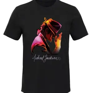 Michael Jackson T Shirt Brand New Fashion Men T-shirts Musician Hip Hop Short Sleeve Crazy Tshirt Cotton O Neck Mens Tops & Tees