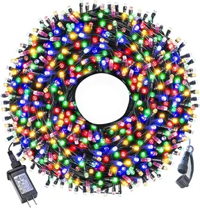 Multicolor Outdoor Christmas Lights - 105FT 300 LED, Indoor, , Xmas Tree Decorations, Garden Party