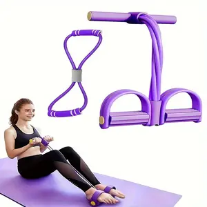 Arm strength resistance rope, foot resistance rope, leg resistance trainer, sit-up abdominal exerciser