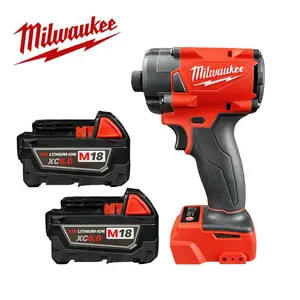 Milwaukee  M18 FUEL 1/2" Compact Impact Wrench Kit - Includes 6.0Ah Battery & Charger for Auto Repair