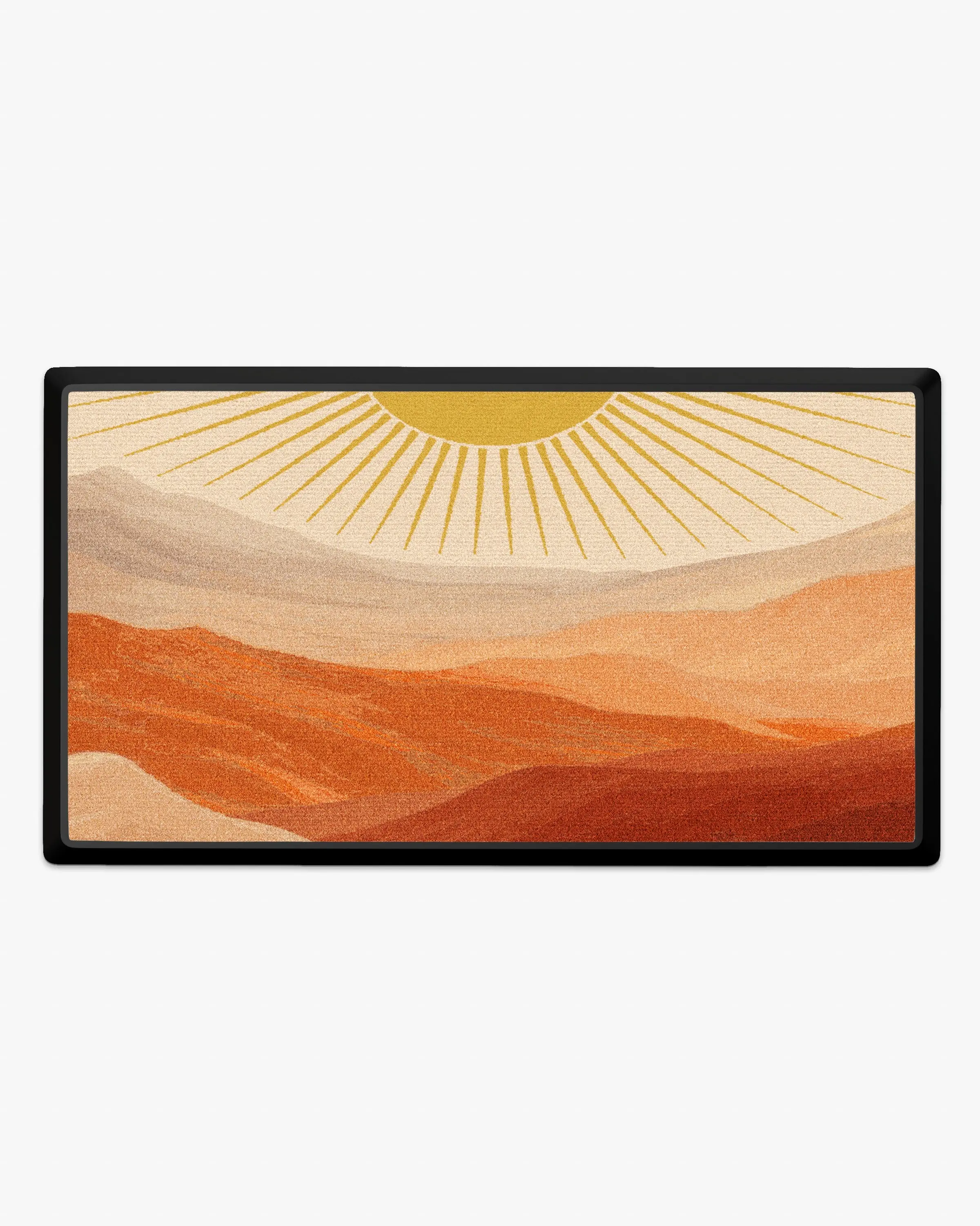 Sunrise Mountain Daylight Large Doormat