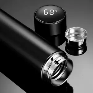 Smart Insulated Stainless Steel Bottle With LED Display 500Ml