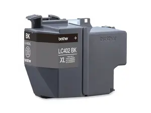Brother LC402XLBKS High-Yield Ink, 3,000 Page-Yield, Black