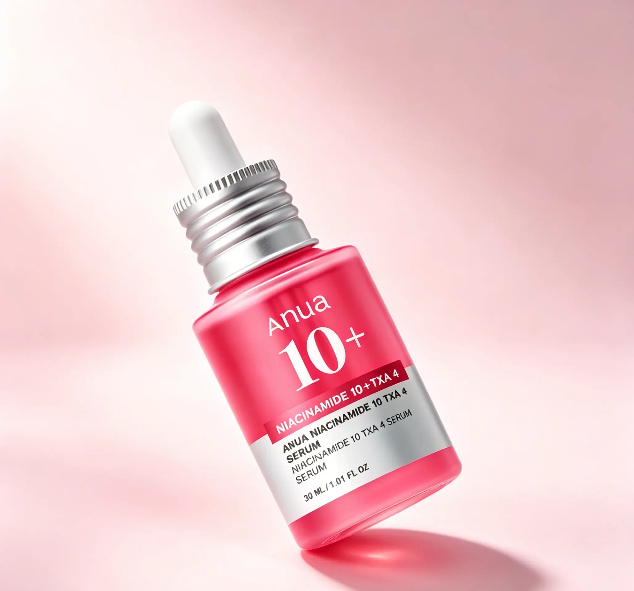 Anua Niacinamide 10% + TXA 4% Dark Spot Correcting Serum, Daily Care Brightening Booster for Radiant Glass Skin Finish, 30ml, 1 To 1.9 Fl Oz, Even Out Skin Tone & Texture, Bottle, Promotes A Radiant Finish, Regular Edition, Water, Youth, Contains Neither,