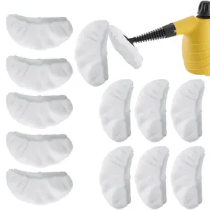 Steam Cleaner Accessories, Universal Reusable Steam Mop Pads, Steam Shot Attachments, Handheld Steam Cleaner Washable Microfiber Cloth, Cleaning Tools