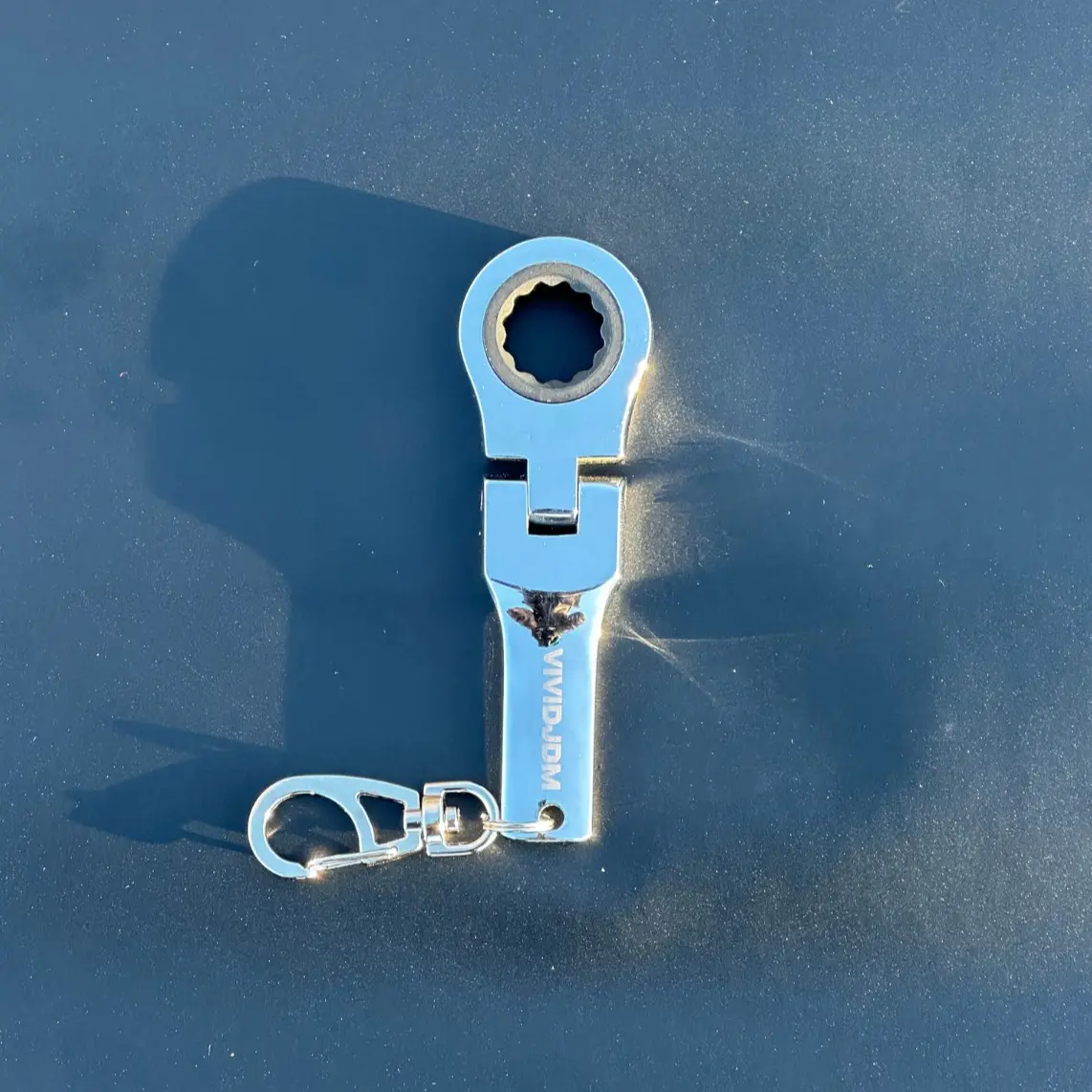 JDM 15mm Ratchet Keychain Tool