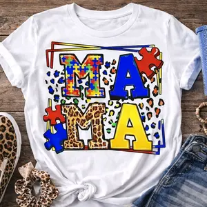 Mama Autism Awareness T-shirt