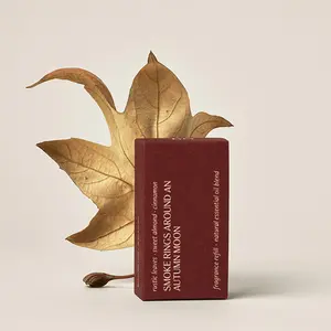 Smoke Rings Around an Autumn Moon - Fragrance Refill for Home Diffuser - Rustic Leaves, Sweet Almond & Cinnamon - Ideal for Home Fragrance