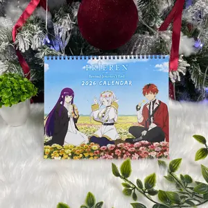 Frieren Anime 2026 Wall Calendar, 2026 Calendar, Anime Calendar