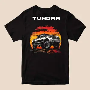 Toyota Tundra Sunset T-Shirt – Rugged Adventure and Truck Enthusiast Tee