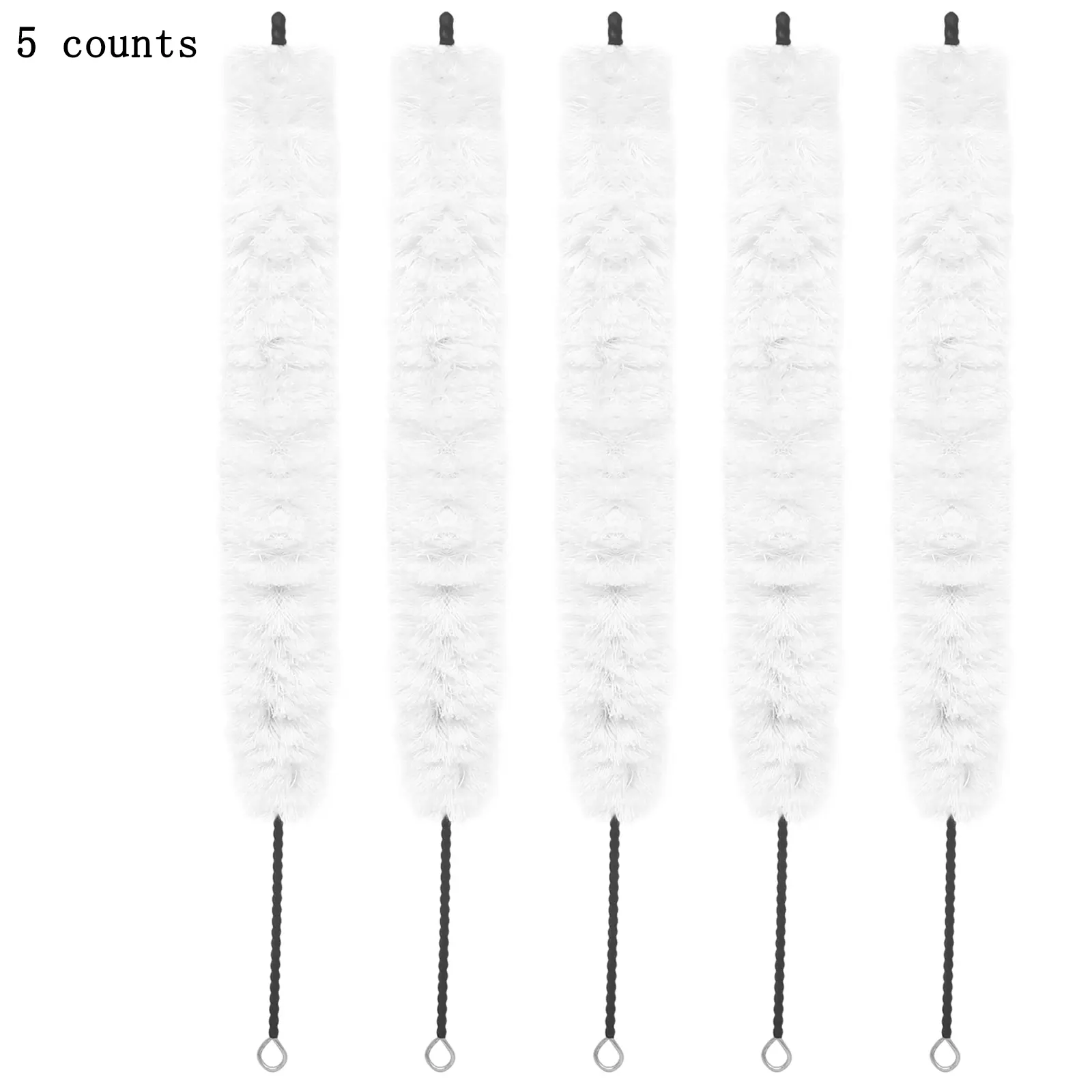Flute Cleaning Brush Cotton Line Interior Wall Cleaner 38.5cm, Flute Maintenance Tool, High-Quality Flute Care Accessory