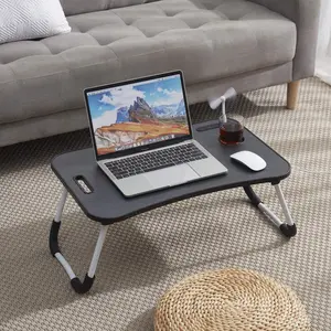 Nestl Foldable Laptop Desk for Bed & Couch with USB Ports – Portable Lap Desk with Stand for Work & Reading