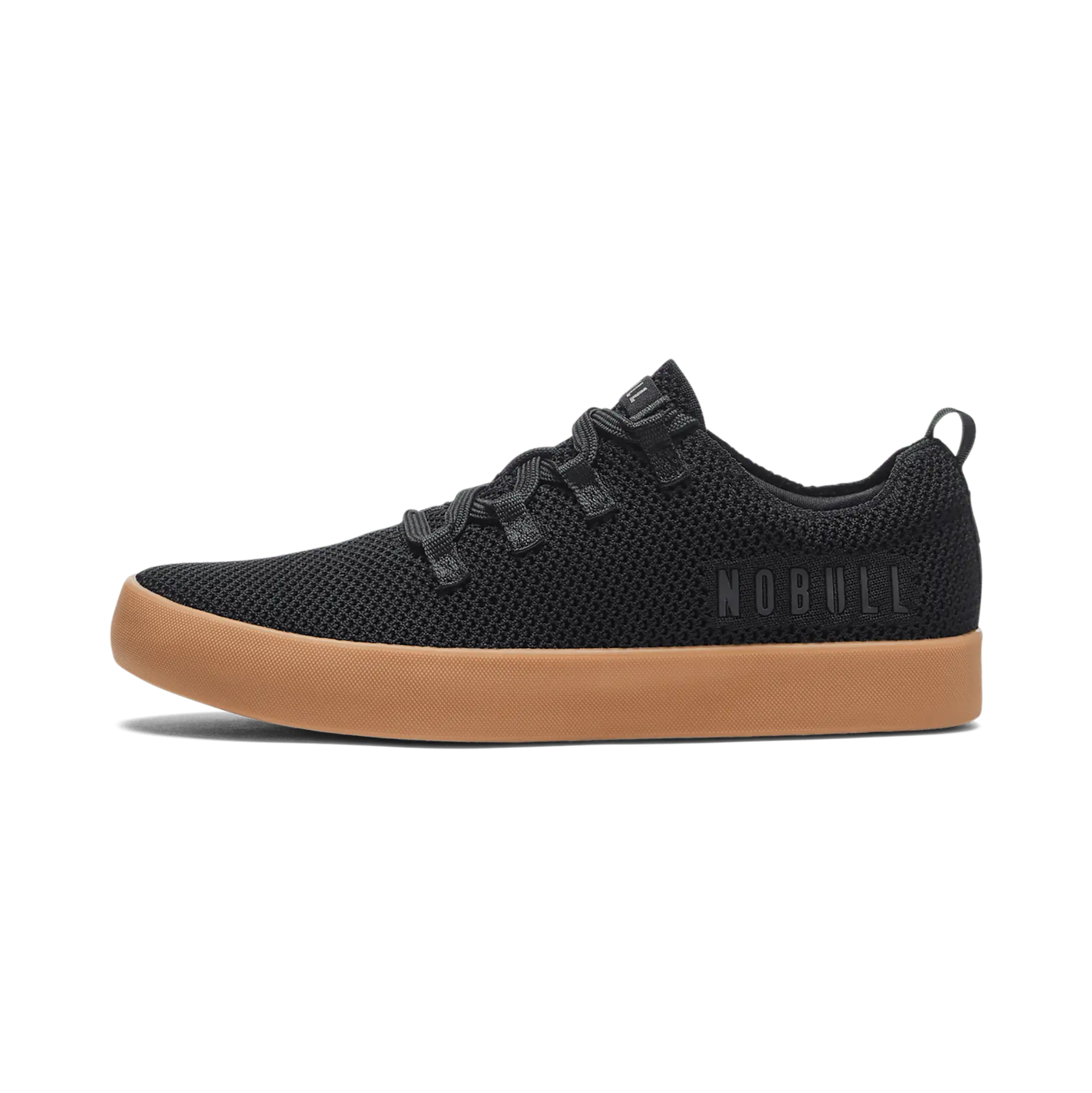 NOBULL Men's Recs Knit Shoe in Black Gum - Casual Sneaker, Training Footwear