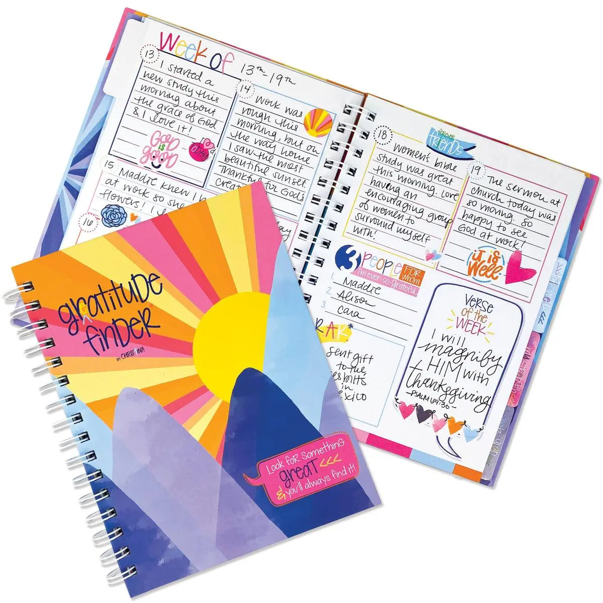 Gratitude Journal Faith-Based Gratitude Finder® Journals by Christina | Mercies New