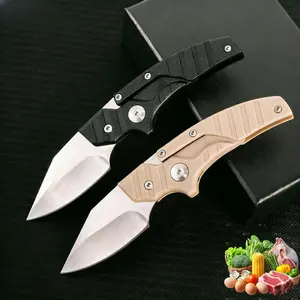 Wild camping EDC knife: D2 steel blade, ergonomic handle, flexible transformable, with sheath. Essential for hiking, exploring, rescuing, camping—great for Father's Day, birthdays, Christmas.