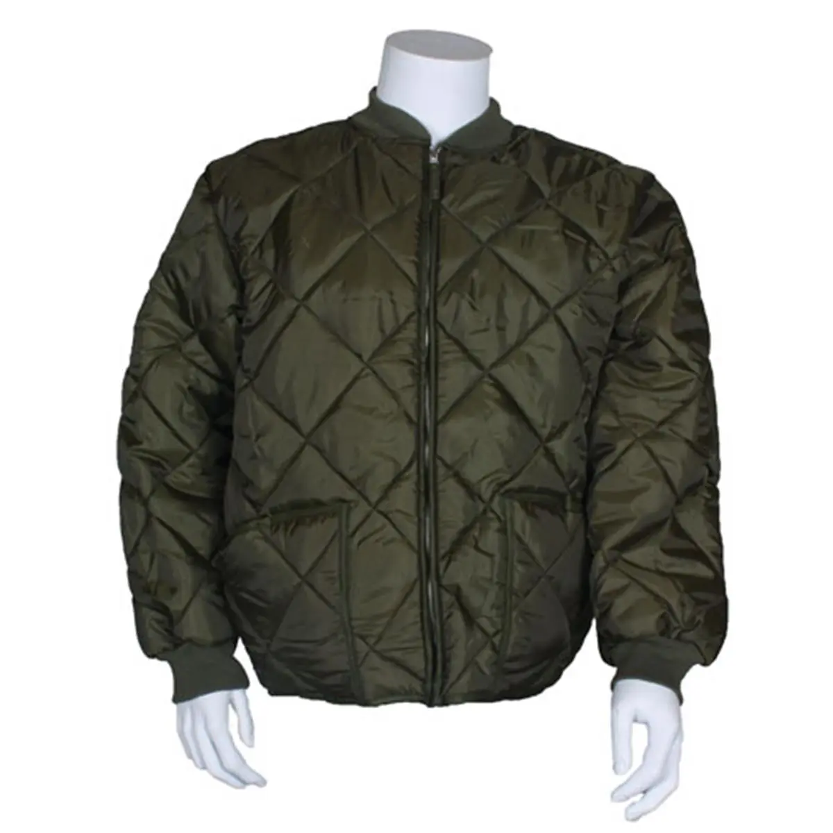 212 MAIN Men's Quilted Urban Utility Jacket - Polyester Shell, Casual Tops, Multiple Pockets, S-5XL Sizes Outerwear