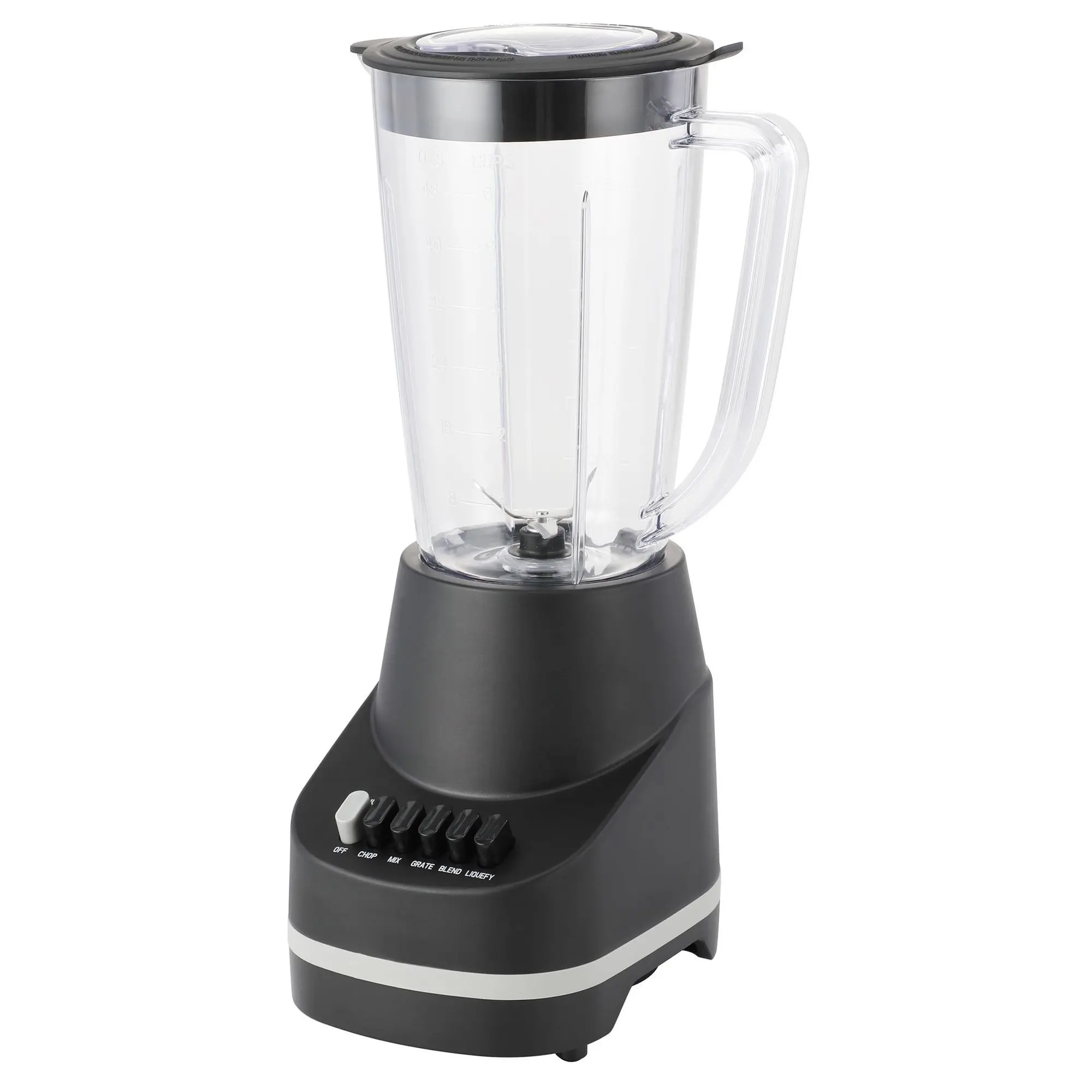 Mainstays 500 W 6-Speed Blender With 48 oz/1.5 L Jar , Black