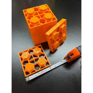 Mini Camper Rv Leveling Block Set - Portable Blackstone Griddle / Camp Stove Leveler / Rv Keychain