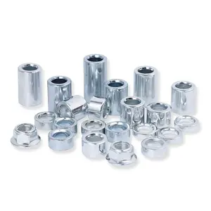 22Pcs M12 Industrial Steel Spacer Sleeve Bushings Durable Hardware Replacement Fit for 12mm Classic Axle