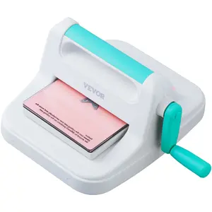 TikTokShopBlackFridayVEVOR Manual Die Cutting Embossing Machine 6" Opening For Art Craft Scrapbooking