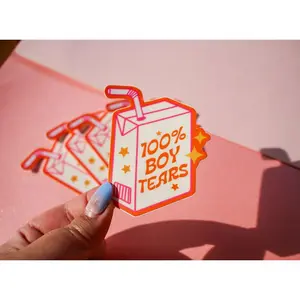 Boy Tears Sticker