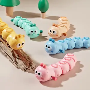 Fun Spring-Wound Caterpillar Toy for Kids Aged 3+, Swing Toy, Classroom Reward, Party Gift, Unisex Small Toy