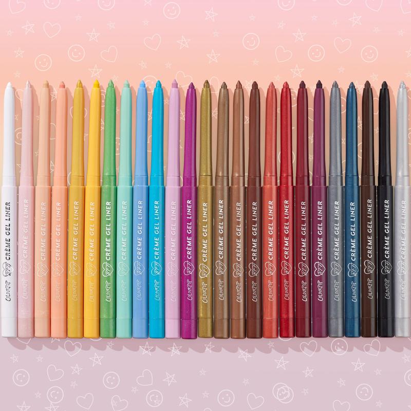 ColourPop® Creme Gel Liner - Waterproof 18HR Longevity Super Creamy Matte Smooth Gel Eyeliner for Easy Blending & Super Pigmented Shades 0.2g