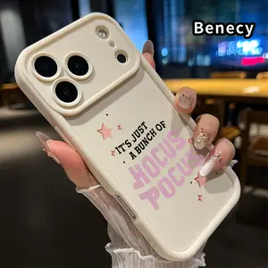 Hocus Pocus Magic Pattern TPU Phone Case for iPhone 17 Pro Max 16 15 14 Plus 13 12 Mini 11 XR X XS Air E Shockproof Full Camera Protection Durable Slim Silicone Cover Smartphone Casing