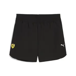 PUMA Womens Scuderia Ferrari Race Woven Shorts Casual Bottoms Casual - Black PUMA Womens Scuderia Ferrari Race Woven Shorts Casual Bottoms Casual - Black