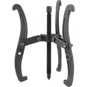 14 Inch 2 Jaw / 3 Jaw Gear, Multifunction Standard Carbon Bearing with 4 Single Hole Claw Pullers for Car/Mechanical Repairing