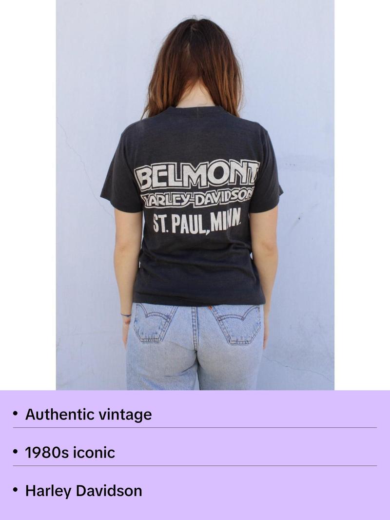 Vintage Harley Tee T0401