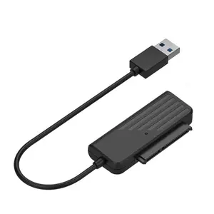 USB 3.0 (Type-C Optional) to SATA III Hard Drive Converter Cable with UASP Adapter - Multi-System Compatible (Windows/Linux/Mac/Android OTG) for 2.5" SSD/HDD, PC, Laptop & Type-C Smartphones.