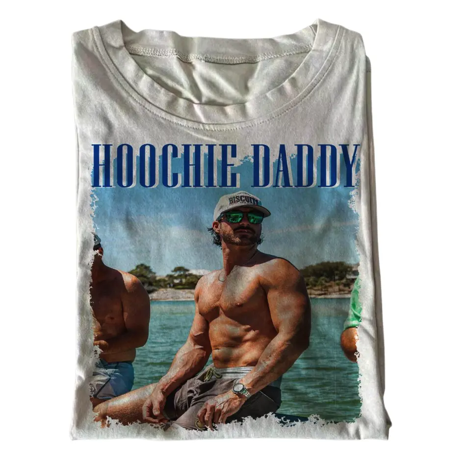 Vintage Hoochie Daddy Riley Green Graphic t-shirt Menswear Top