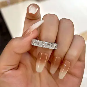 Solarii Women's 925 Sterling Silver Princess Cut White Stone Halo Engagement Wedding Ring - 5A Cubic Zirconia CZ, Ideal for Daily Wear