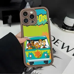 Y-Scooby-Doo collage phone case,Scooby-Doo and the gang in your pocket! Having good protective properties,for iPhone 16 15 14 13 12 11 17Pro Max,for Samsung S25 S24 S23 S22 Ultra,Protective Cover