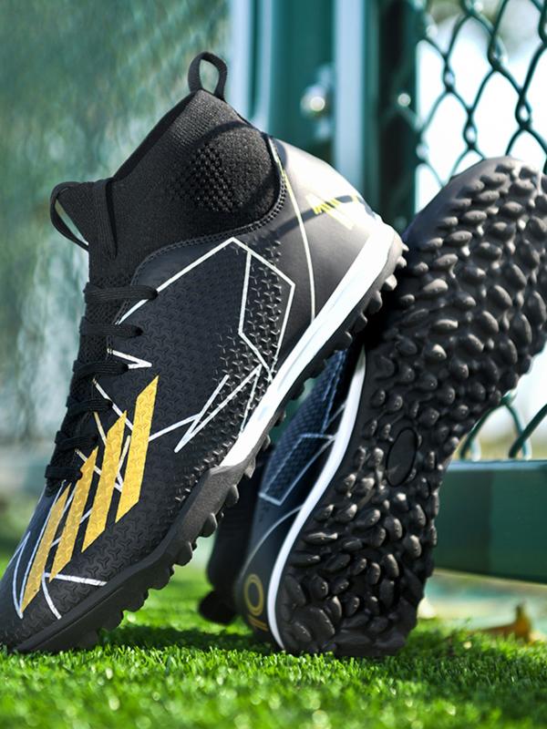 New Football Shoes Recommendation High-Top Nails Anti-Slip Grip Adult Unisex, Durable Training Cleats for Men & Women, Football Boots