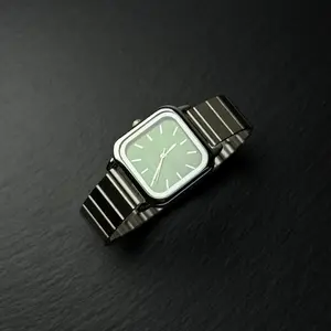 Lustre Reverie-Viridis Quadra Watch-Spring Dawn Square Window
