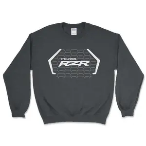 Polaris RZR Offroad Crewneck Sweatshirt-Adventure Ready! Classic Cotton Polyester Fleece