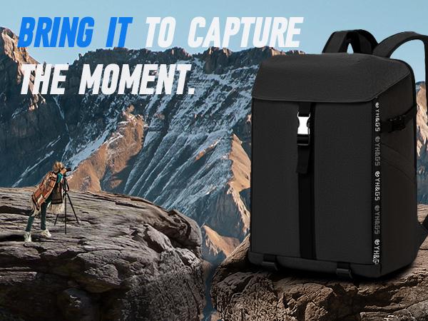 Camera Backpack Large Capacity - Water Resistant Multi Compartment For DSLR Laptop Drone Men Women